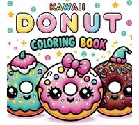 Kawaii Donut Coloring Book