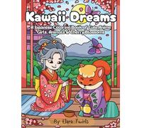 Kawaii Dreams: A Japanese Coloring Book of Cute Anime Girls, Animals & Cherry Blossoms