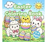 Kawaii Easter Coloring Book for Kids Ages 3-6: Super Cute Bunnies, Chicks & Baby Animals | Big Simple Designs for Toddlers & Preschoolers | Perfect ... for Kids Ages 3-6 | Fun Easter Activity Book