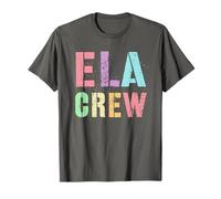 Kawaii ELA CREW Escuadrón de profesores de inglés Gramática Gramática Policía Camiseta