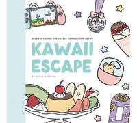 Kawaii Escape: A Japanese-Themed Colouring Book with 40 Pages of Adorable Snacks, Vending Machines, and Cute Aesthetic Vibes for Stress Relief and Fun (Relax and Easy)