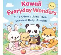 Kawaii Everyday Wonders: Cute Animals Living Their Sweetest Daily Moments | 50+ Adorable Coloring Pages| For All Ages| A Joyful Escape Everyday Life |