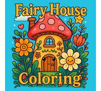 Kawaii Fairy Homes Coloring Book: Cute and Comfy Coloring Pages for Kids Boys & Girls and Adults | Bold and Easy Mindfulness Gift for Fans of Relaxation & Sweet Animals