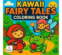 Kawaii Fairy Tales Coloring Book: Cute & Magical Coloring Fun for Kids and Adults