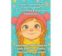 Kawaii Fashion Kids Coloring Book: Cute Outfits & Adorable Characters: Adorable chibi-inspired kids with cute outfits and expressive poses (COLOR BLOOMS)