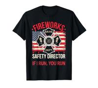Kawaii Fireworks Director DE Seguridad I Run You Too Boom Squad Camiseta