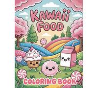 Kawaii Food Coloring Book