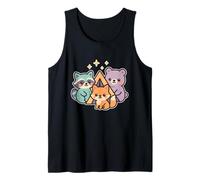 Kawaii Forest Camp Amigos Camiseta sin Mangas