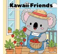 Kawaii Friends: Animal Coloring Book for Little Artists