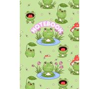 Kawaii Frog Notebook Gift: Aesthetic Cottagecore Journal with Adorable Frog and Mushroom Design: Cute Lined Notebook for Frog Lovers, Nature Fans, and Cozy Vibes Enthusiasts