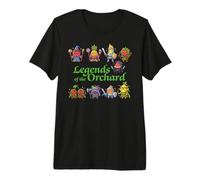 Kawaii Fruit Warriors Women Men Fantasy RPG Food Gift Camiseta Premium