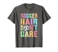 Kawaii FÚTBOL Hair Don't Care Score Game Hair Don't Care Camiseta