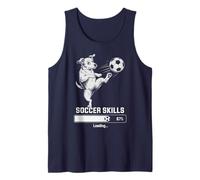 Kawaii Fútbol Perro Habilidades Carga Puntuación Princesa Entrenador Niños Camiseta sin Mangas