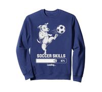 Kawaii Fútbol Perro Habilidades Carga Puntuación Princesa Entrenador Niños Sudadera