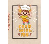 Kawaii Girl Chef - Cute Blank Recipe Book for Women and Teen Girls: Loads of Room for Jotting Down Ingredients and Directions - Family Keepsake Cookbook - 8.5 x 11 - Hardcover