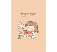 Kawaii Girl & Mouse Aesthetic Notebook: 6x9 Lined Journal for Students: 120 Pages of Bright White Paper for School, Creative Writing, and Daily ... Line Art Edition) (The Tiny Tales Collection)