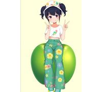 Kawaii Girl Notebook - Cute Floral Anime Journal for Teens & Girls: Aesthetic Japanese-Inspired Lined Notebook | 6x9, 120 Pages | Fun Gift for Teen Girls, Anime Fans & Stationery Lovers