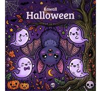Kawaii Halloween - 50 detailreiche Motive für Kinder, Jugendliche und Erwachsene: Malbuch