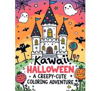 Kawaii Halloween: A Creepy-Cute Coloring Adventure.: Adorable Ghosts, Haunted Candy & Spooky Scenes for All Ages (Color & Smile Series)