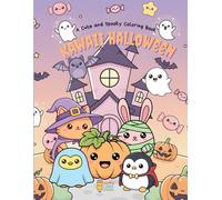 Kawaii Halloween: A Cute and Spooky Coloring Book