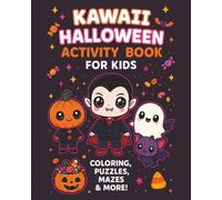 Kawaii Halloween Activity Book