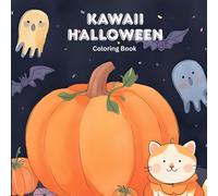 Kawaii Halloween Coloring Book: Adult Coloring Book for Stress Relief
