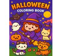 Kawaii Halloween Coloring Book for Kids, Teens, and Adults: 30 Adorably Spooky Pages of Halloween Fun (Color Me Kawaii!)