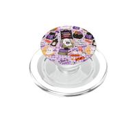 Kawaii Halloween Ghost Cute Spooky Book Lover Boo Season PopSockets PopGrip para MagSafe