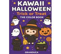 Kawaii Halloween - Trick or Treat: The color book