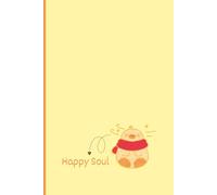 Kawaii Happy Soul Aesthetic Notebook: 6x9 Lined Journal for School & Students: 120 Pages of Bright White Paper for Positive Journaling, Creative Writing, and Daily Notes