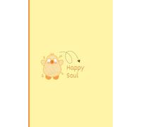 Kawaii Happy Soul Aesthetic Notebook: 6x9 Lined Journal for School & Students: 120 Pages of Bright White Paper for Positive Journaling, Creative Writing, and Daily Notes