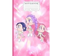 Kawaii Hearts Anime Girl Composition Notebook: 120 Pages Wide Ruled 6x9 in, Pink Soft Aesthetic Chibi Journal for Kpop Fans and Girls