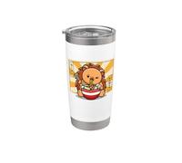 Kawaii Hedgehog Vaso térmico de acero inoxidable de doble pared