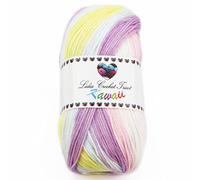 Kawaii- hilo de lana fantasía multicolor, lana acrílico, hilo de tejer, hilo de ganchillo (100 gr/ovillo ; 10 colores) (empresa española/envío desde España) (10)
