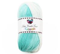 Kawaii- hilo de lana fantasía multicolor, lana acrílico, hilo de tejer, hilo de ganchillo (100 gr/ovillo ; 10 colores) (empresa española/envío desde España) (13)