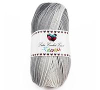 Kawaii- hilo de lana fantasía multicolor, lana acrílico, hilo de tejer, hilo de ganchillo (100 gr/ovillo ; 10 colores) (empresa española/envío desde España) (9)