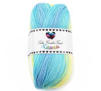 Kawaii- hilo de lana fantasía multicolor, lana acrílico, hilo de tejer, hilo de ganchillo (100 gr/ovillo ; 10 colores) (empresa española/envío desde España) (8)