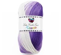 Kawaii- hilo de lana fantasía multicolor, lana acrílico, hilo de tejer, hilo de ganchillo (100 gr/ovillo ; 10 colores) (empresa española/envío desde España) (16)