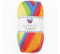 Kawaii- hilo de lana fantasía multicolor, lana acrílico, hilo de tejer, hilo de ganchillo (100 gr/ovillo) (empresa española/envío desde España) (11)
