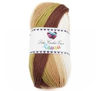 Kawaii- hilo de lana fantasía multicolor, lana acrílico, hilo de tejer, hilo de ganchillo (100 gr/ovillo ; 10 colores) (empresa española/envío desde España) (5)