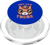 Kawaii Horse Hay-llo There Cute Pony Juego de Palabras PopSockets PopGrip para MagSafe