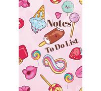 Kawaii Inspired Sweets Notebook with To-Do List and Appointments: Cute 7x10 Lined Journal, Daily Planner, Task Organizer: Update your desk office, ... - checklists, ruled lined notepad