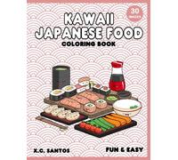 Kawaii Japanese Food Coloring Book