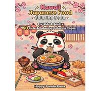 Kawaii Japanese Food Coloring Book