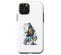 Kawaii Just Boy Who Loves Soccer Robots Anime Mi Ingeniería Carcasa para iPhone 11 Pro