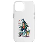 Kawaii Just Boy Who Loves Soccer Robots Anime Mi Ingeniería Carcasa para iPhone 14