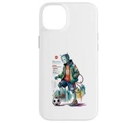 Kawaii Just Boy Who Loves Soccer Robots Anime Mi Ingeniería Carcasa para iPhone 14 Plus