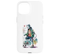 Kawaii Just Boy Who Loves Soccer Robots Anime Mi Ingeniería Carcasa para iPhone 15