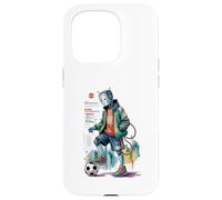 Kawaii Just Boy Who Loves Soccer Robots Anime Mi Ingeniería Carcasa para iPhone 15 Pro