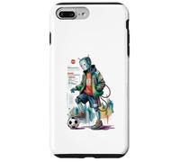 Kawaii Just Boy Who Loves Soccer Robots Anime Mi Ingeniería Carcasa para iPhone 7 Plus/8 Plus